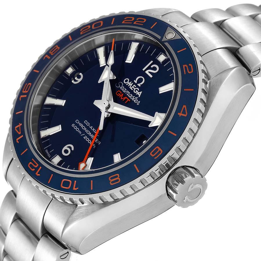 Omega Seamaster Planet Ocean GMT Herrenuhr 232.30.44.22.03.001 Box-Karte im Angebot 3