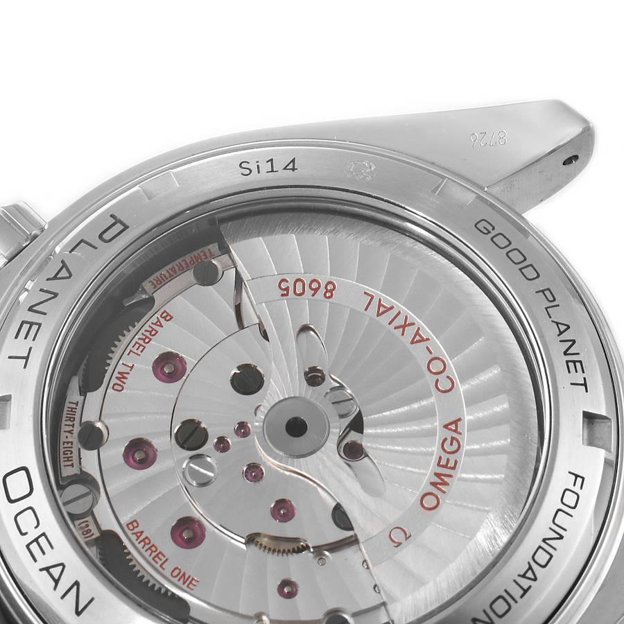 Omega Seamaster Planet Ocean GMT Herrenuhr 232.30.44.22.03.001 Box-Karte im Angebot 4