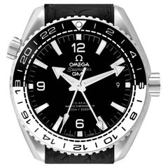 Omega Seamaster Planet Ocean GMT Montre en acier pour hommes 215.33.44.22.01.001 Carte de visite