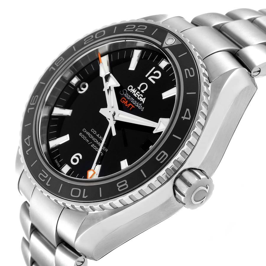 Omega Seamaster Planet Ocean GMT Stahl-Herrenuhr 232.30.44.22.01.001 Boxkarte im Angebot 2