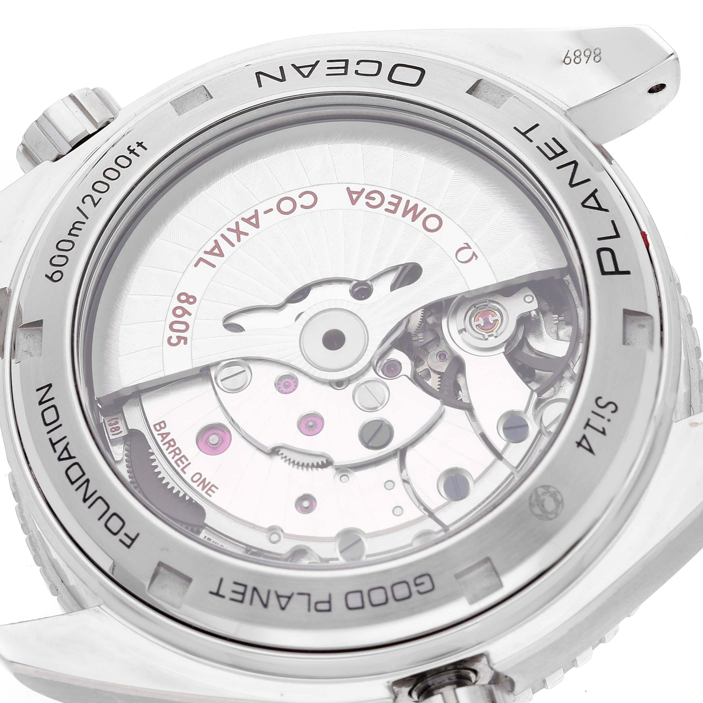 Omega Seamaster Planet Ocean GMT Acciaio Orologio Uomo 232.30.44.22.03.001 Scheda Box 3
