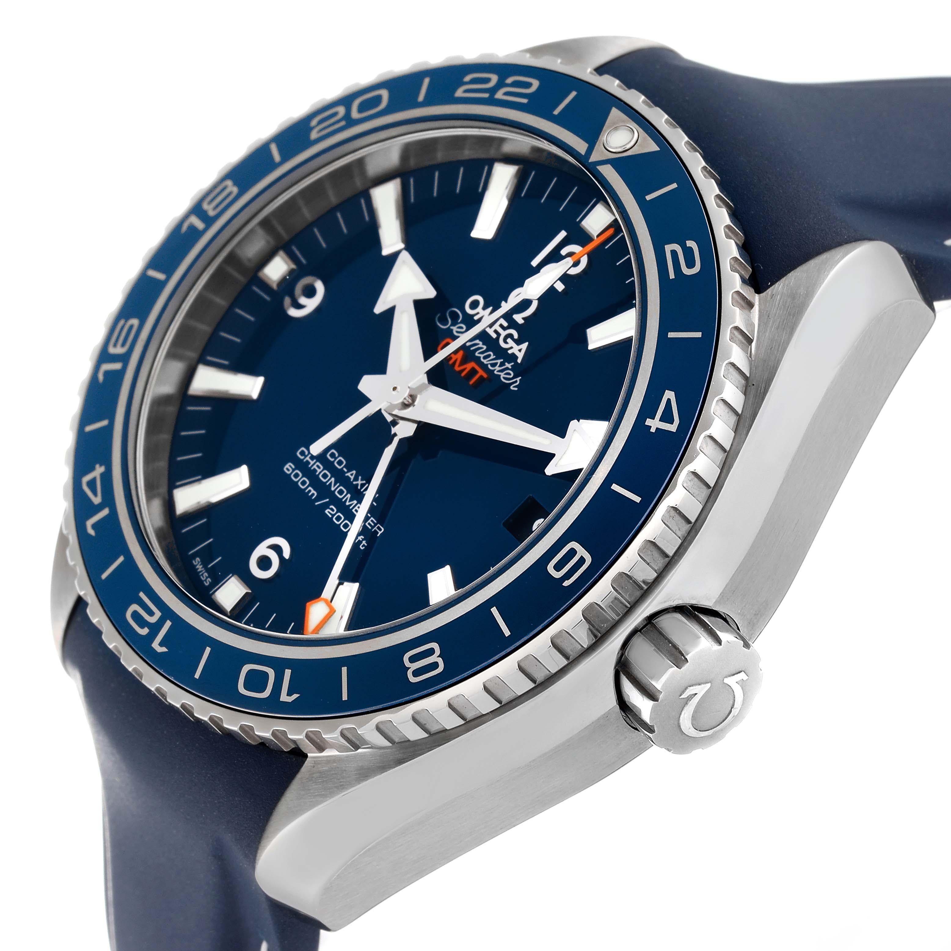 Omega Seamaster Planet Ocean GMT Orologio da uomo in titanio 232.92.44.22.03.001 1
