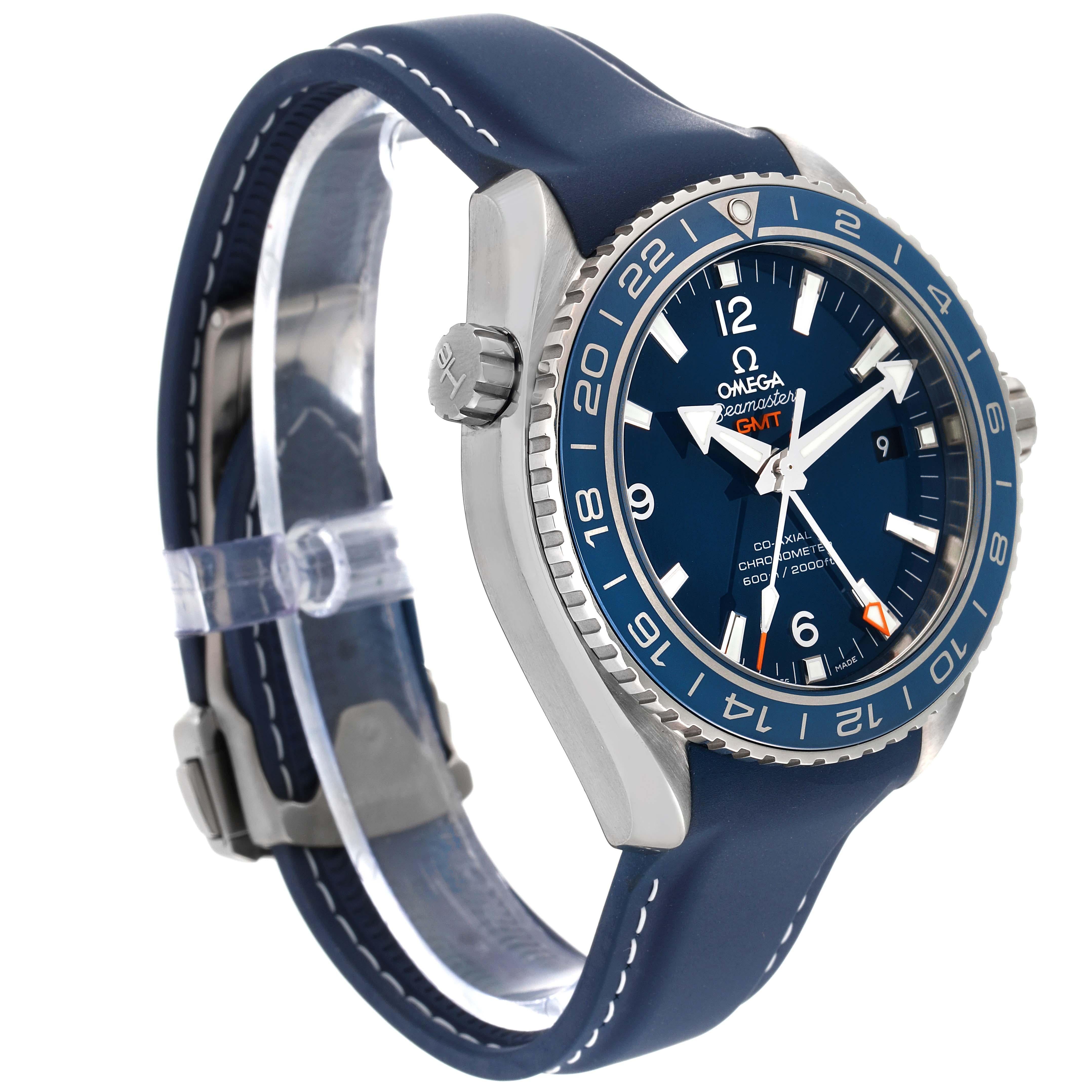 Omega Seamaster Planet Ocean GMT Orologio in titanio 232.92.44.22.03.001 Scheda Box 3