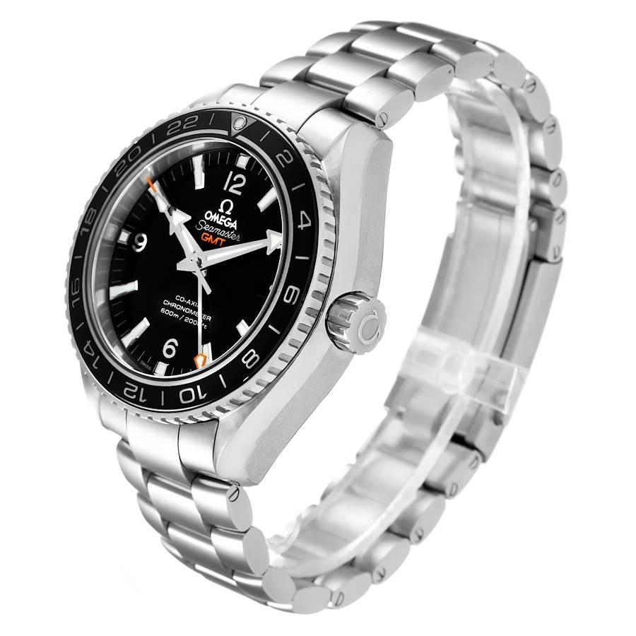 Men's Omega Seamaster Planet Ocean GMT Watch 232.30.44.22.01.001 Box Card For Sale