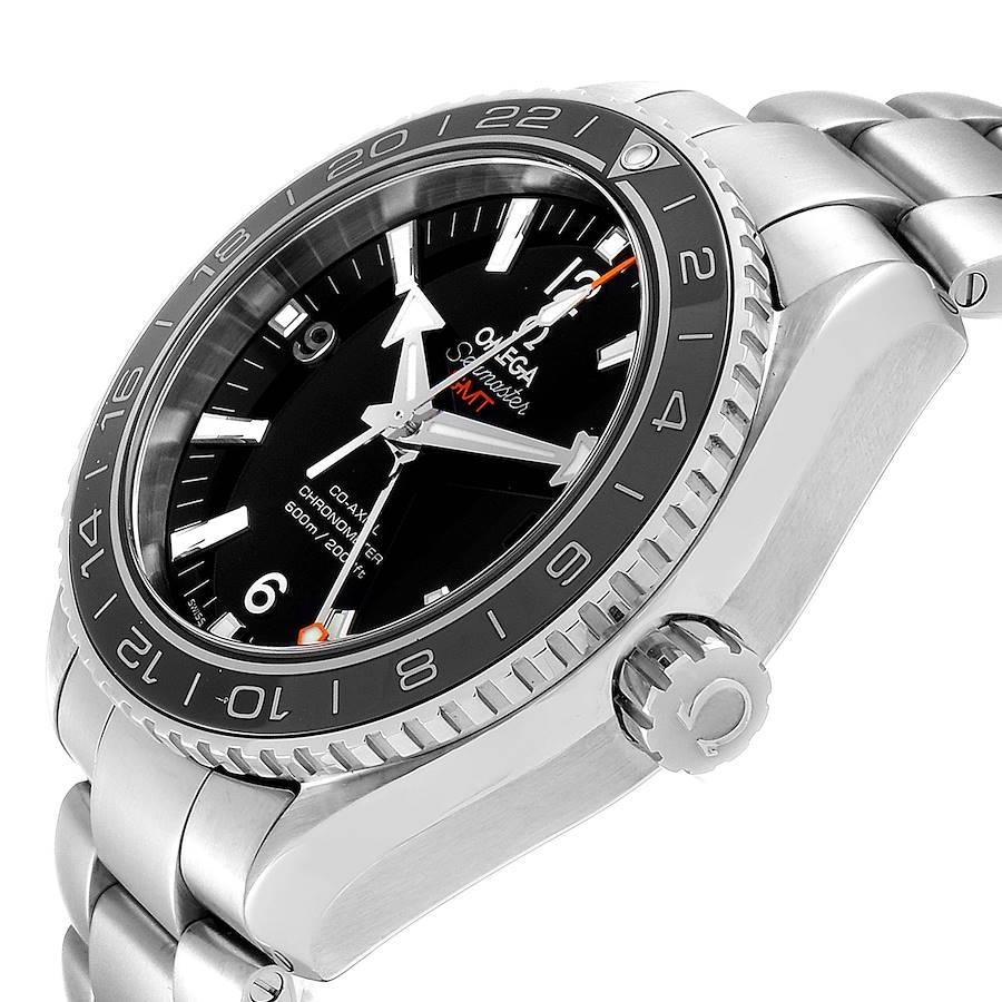 Men's Omega Seamaster Planet Ocean GMT Watch 232.30.44.22.01.001 Card For Sale
