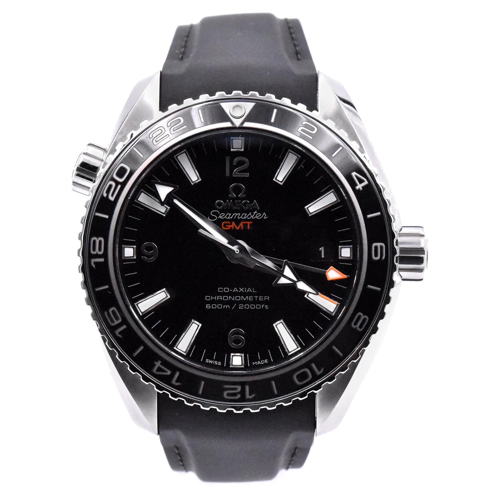Omega Seamaster Planet Ocean GMT Watch Ref. 232.32.44.22.01.001 at 1stDibs