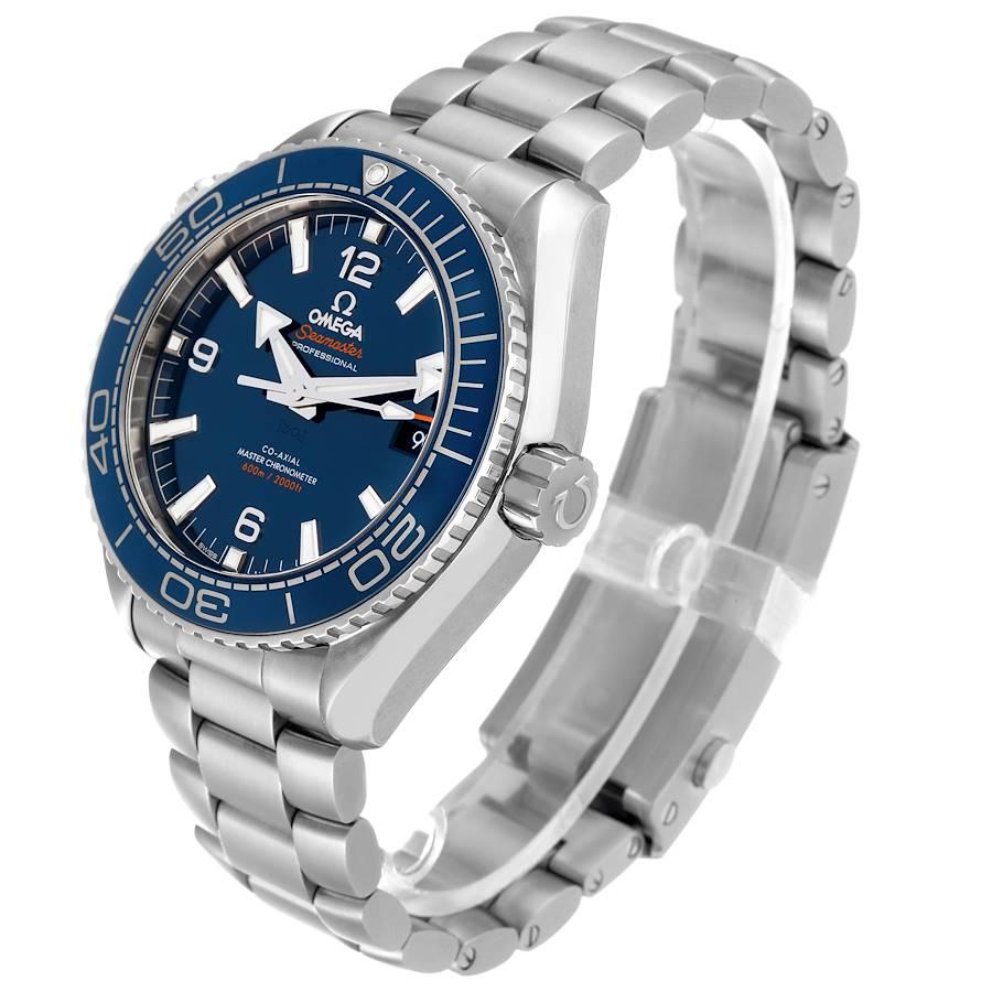 Men's Omega Seamaster Planet Ocean Mens Watch 215.30.44.21.03.001 Box Card For Sale