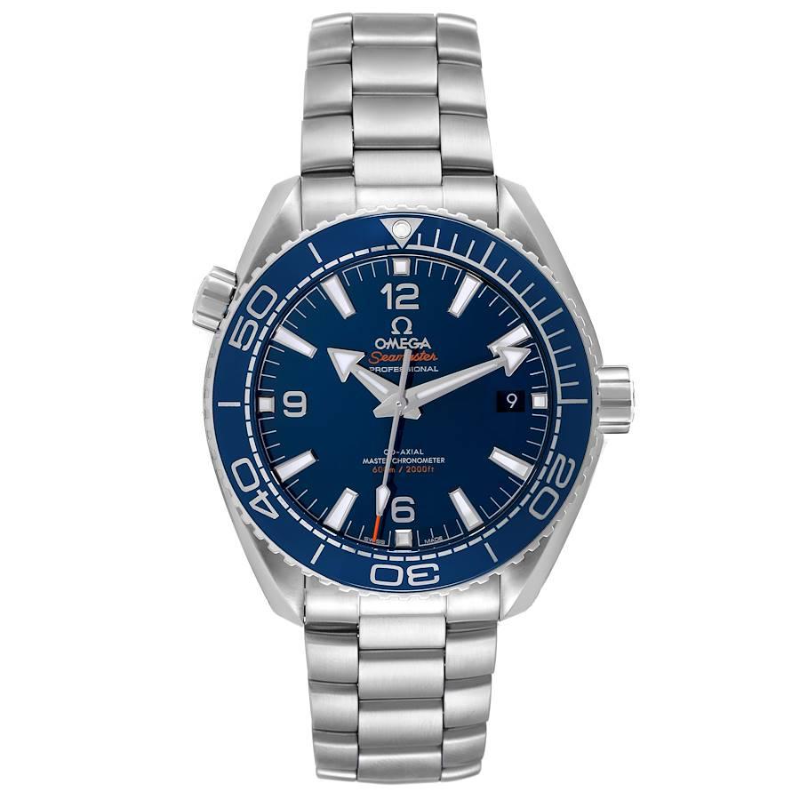 Omega Seamaster Planet Ocean Mens Watch 215.30.44.21.03.001 Unworn. Automatic self-winding movement with Co-Axial escapement.Certified Master Chronometer, approved by METAS,resistant to magnetic fields reaching 15,000 gauss.Free sprung-balance with