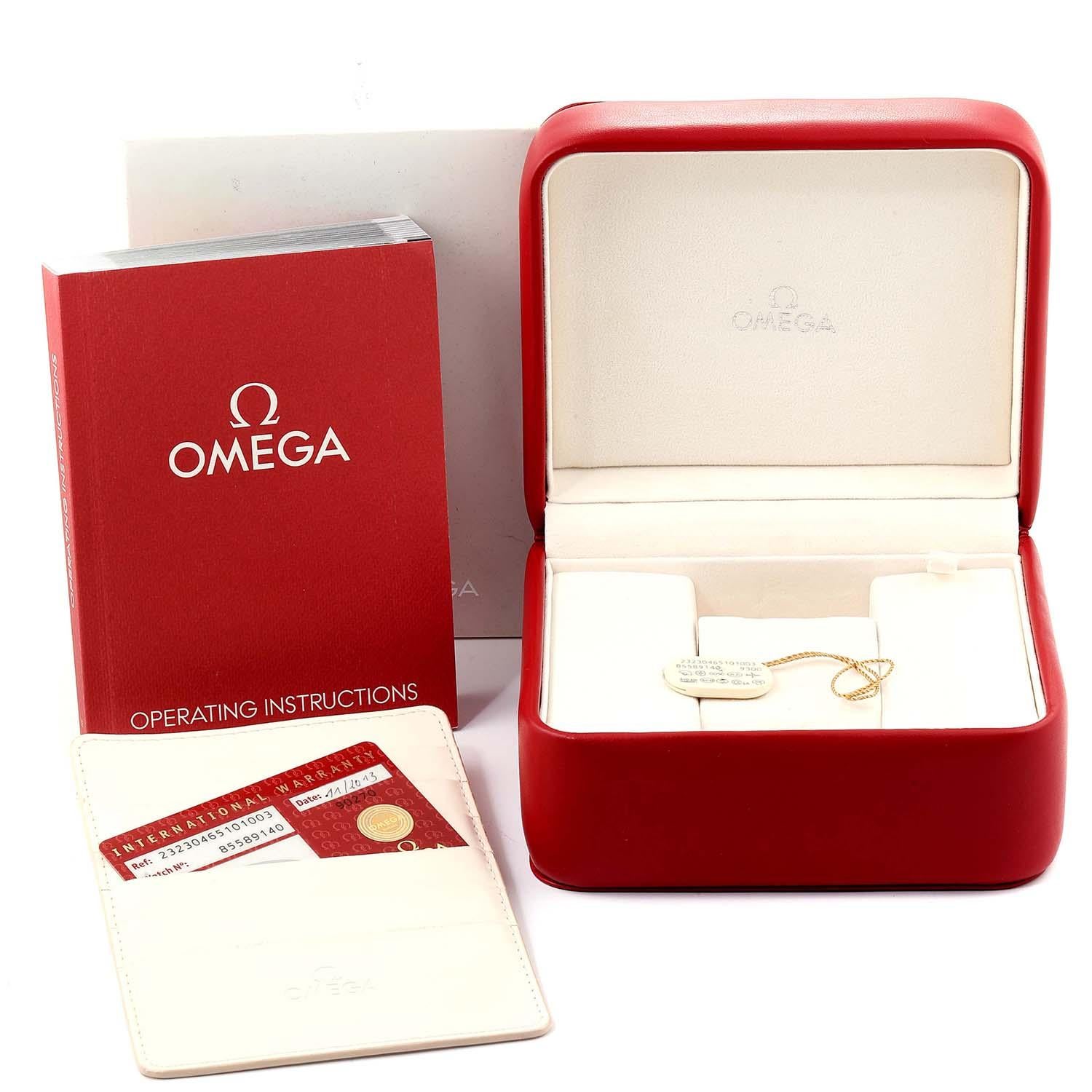 Omega Seamaster Planet Ocean Men's Watch 232.30.46.51.01.003 Box Card For Sale 7