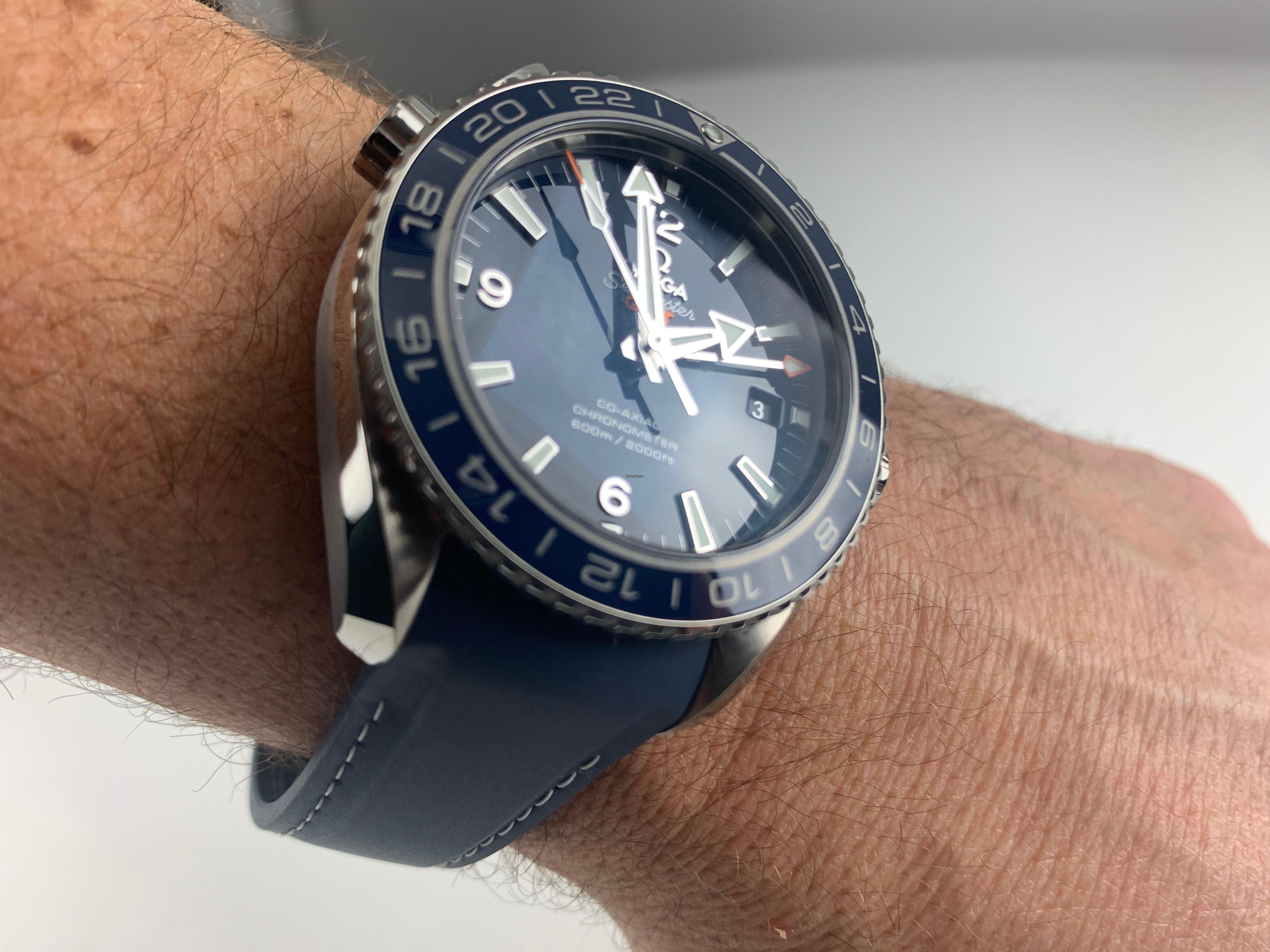 omega seamaster planet ocean blue