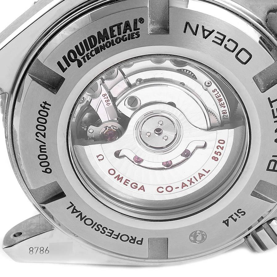 Omega Seamaster Planet Ocean Midsize Titanium Watch 232.90.38.20.03.001 Box Card 1