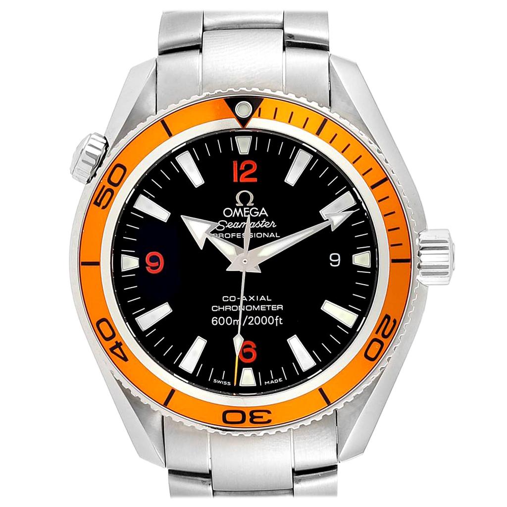 Omega Seamaster Planet Ocean Orange 