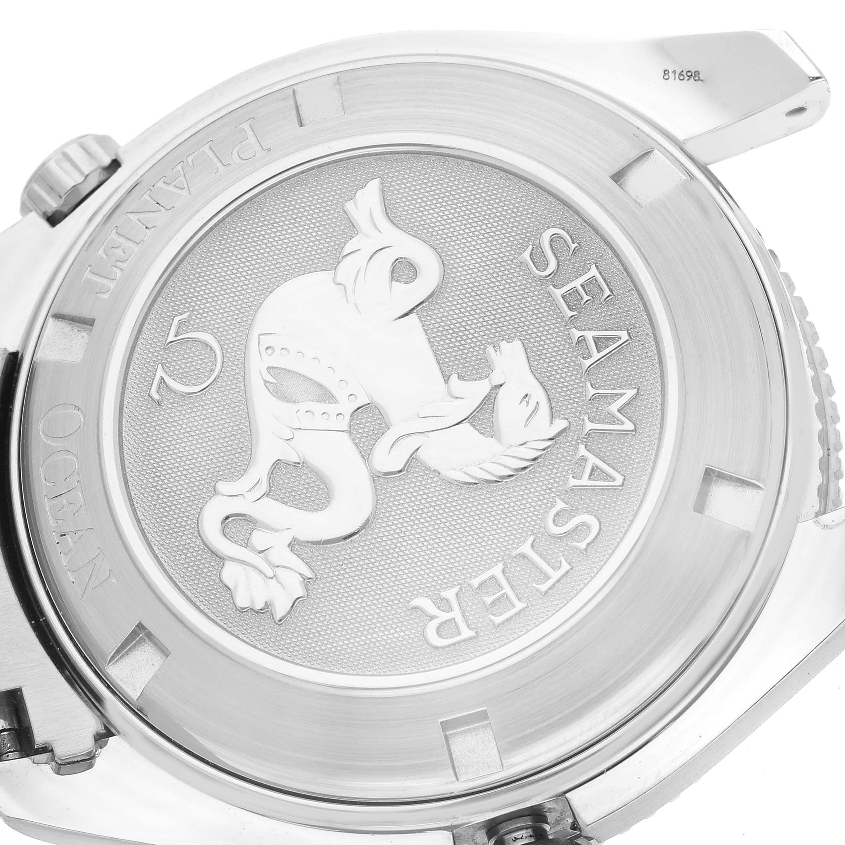 Reloj Omega Seamaster Planet Ocean Bisel Naranja Acero Caballero 2209.50.00 Caja Tarjeta 2