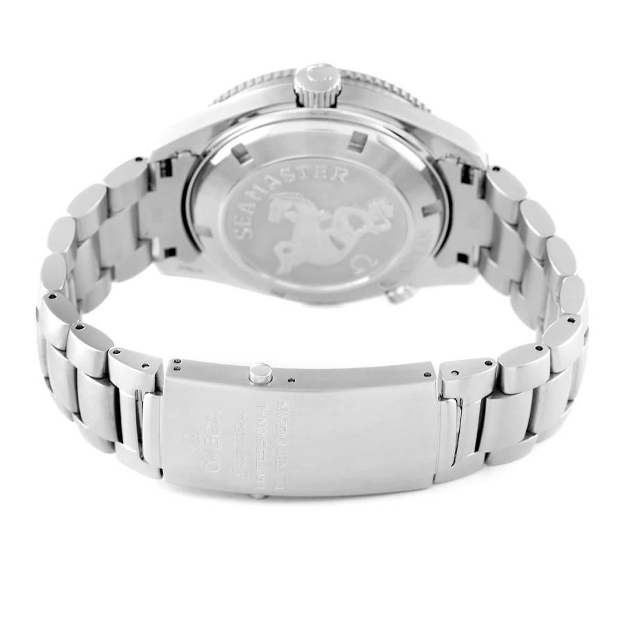 Men's Omega Seamaster Planet Ocean Orange Bezel Steel Mens Watch 2209.50.00