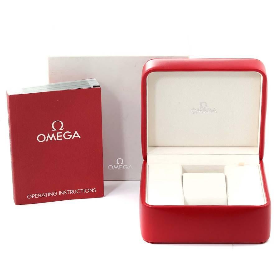 Omega Seamaster Planet Ocean Orange Bezel Steel Mens Watch 2209.50.00 2