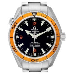 Omega Seamaster Planet Ocean Orange Bezel Steel Men's Watch 2209.50.00