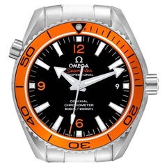 Omega Seamaster Planet Ocean Orange Lünette Uhr 232.30.42.21.01.002 Karton Kartene