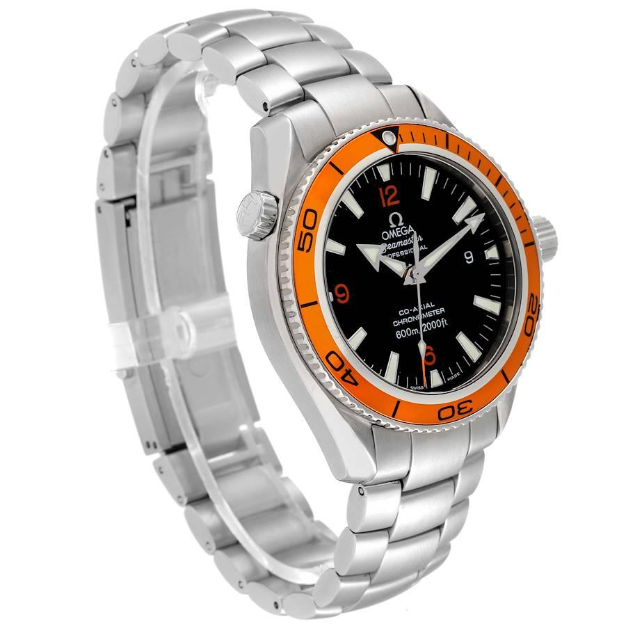 omega seamaster orange bezel