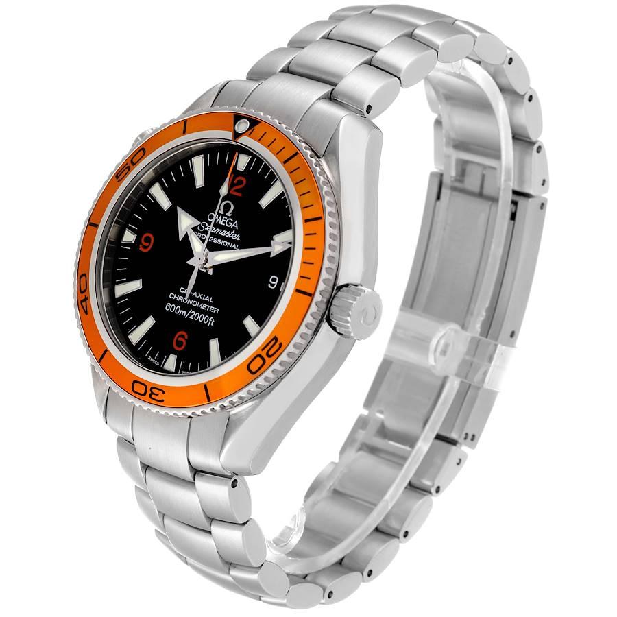 omega planet ocean orange bezel