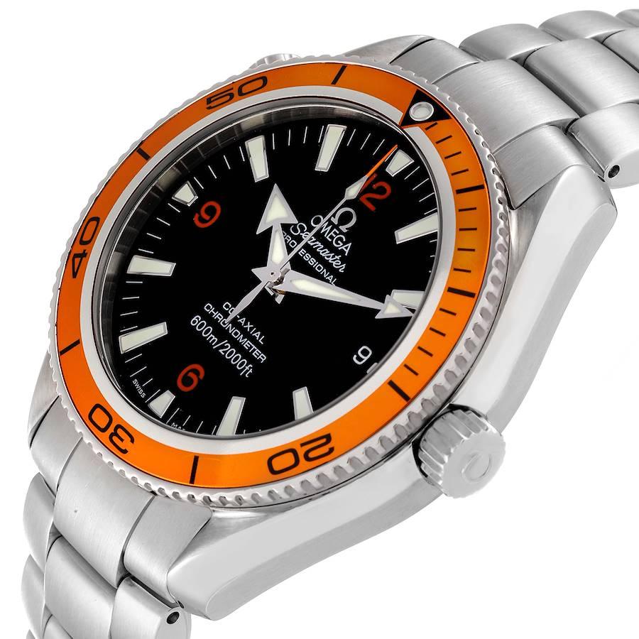 omega seamaster orange dial