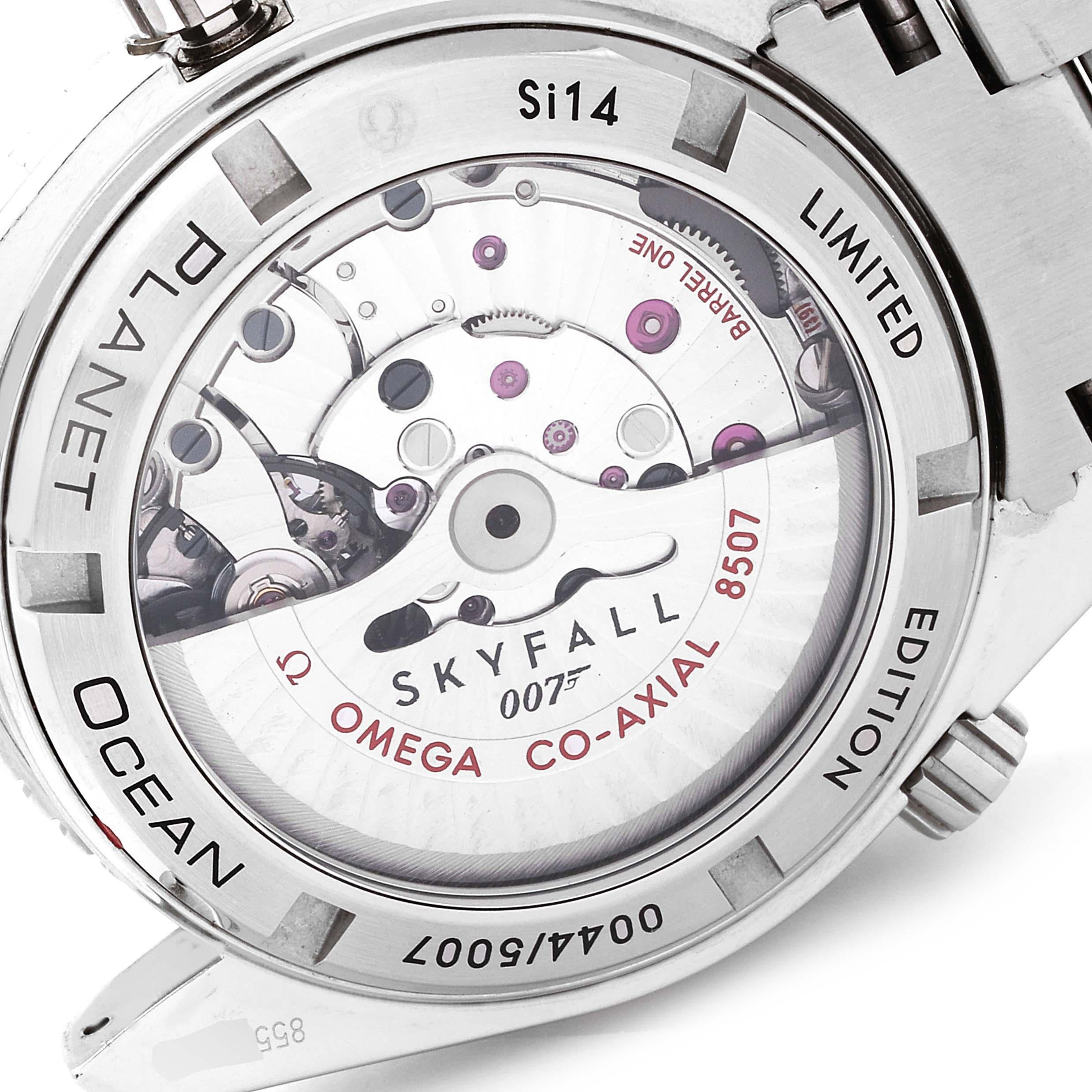 Men's Omega Seamaster Planet Ocean Skyfall 007 LE Watch 232.30.42.21.01.004 For Sale