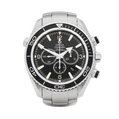 Omega seamaster planet ocean stainless steel 22105000 gents wristwatch 