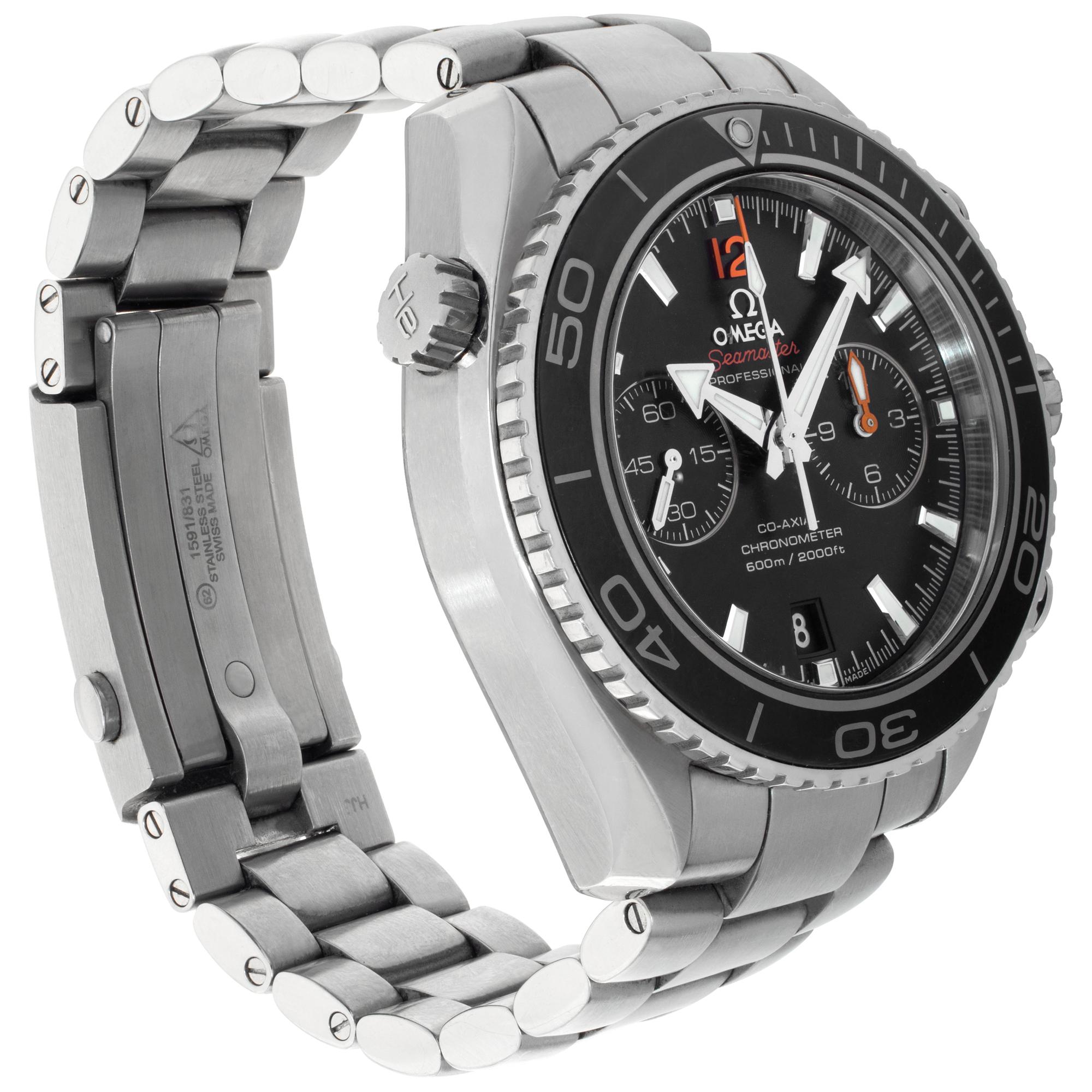 Omega Seamaster Planet Ocean stainless steel Automatic Wristwatch In Excellent Condition In Surfside, FL