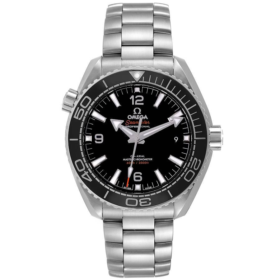 Omega Seamaster Planet Ocean Steel Mens Watch 215.30.44.21.01.001 Unworn. Automatic self-winding movement with Co-Axial escapement.Certified Master Chronometer, approved by METAS,resistant to magnetic fields reaching 15,000 gauss.Free sprung-balance