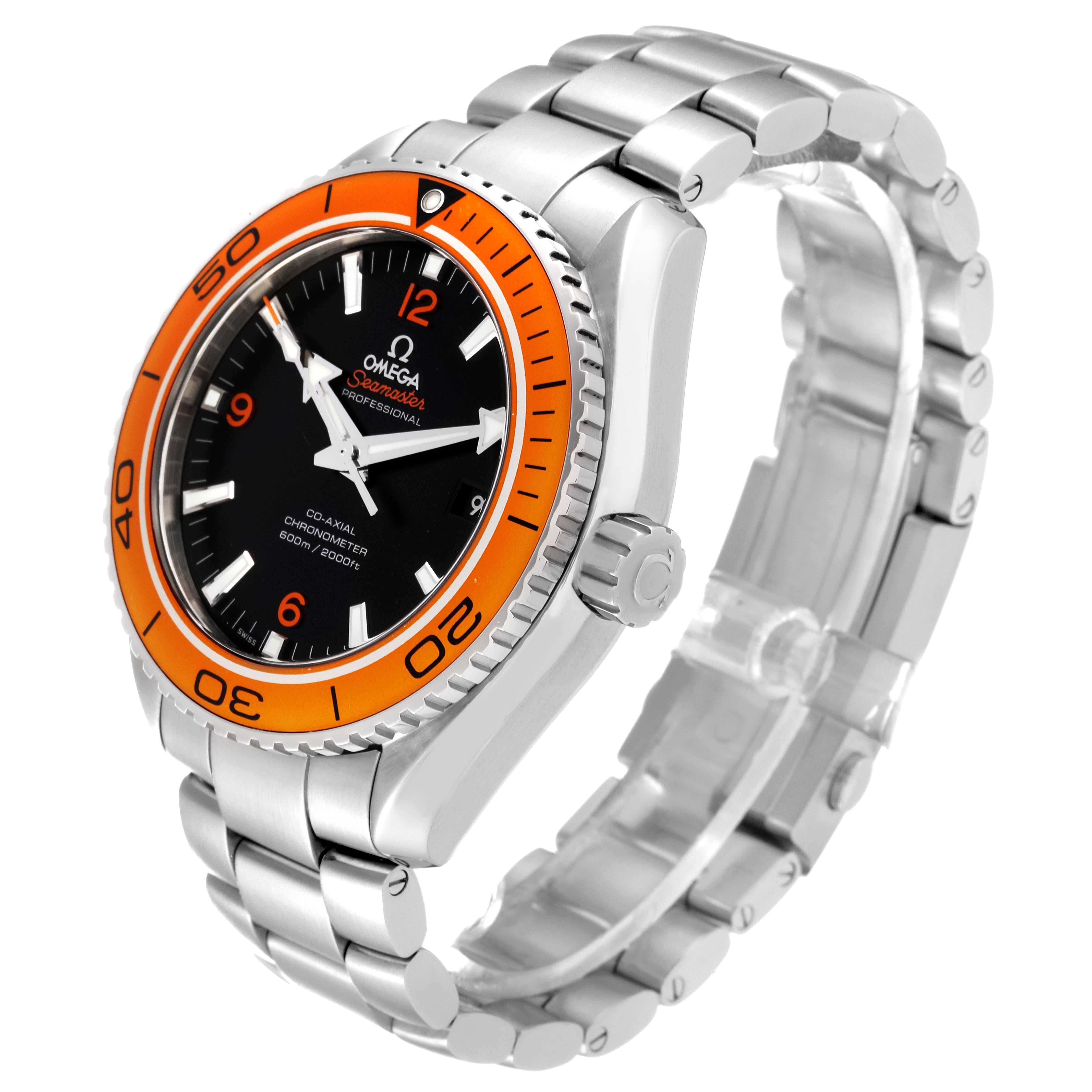 Omega Seamaster Planet Ocean Steel Mens Watch 232.30.42.21.01.002 For Sale 1