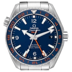 Used Omega Seamaster Planet Ocean Steel Mens Watch 232.30.44.22.03.001 Box Card