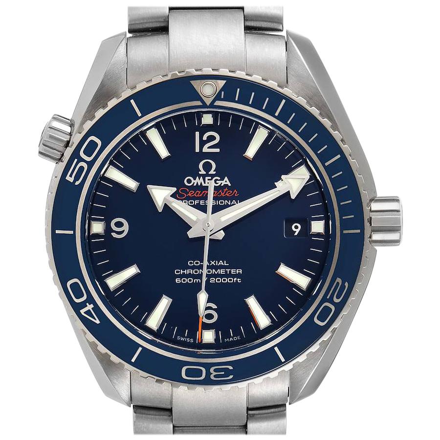 Omega Seamaster Planet Ocean Watch 232.90.42.21.03.001 Box Card For Sale