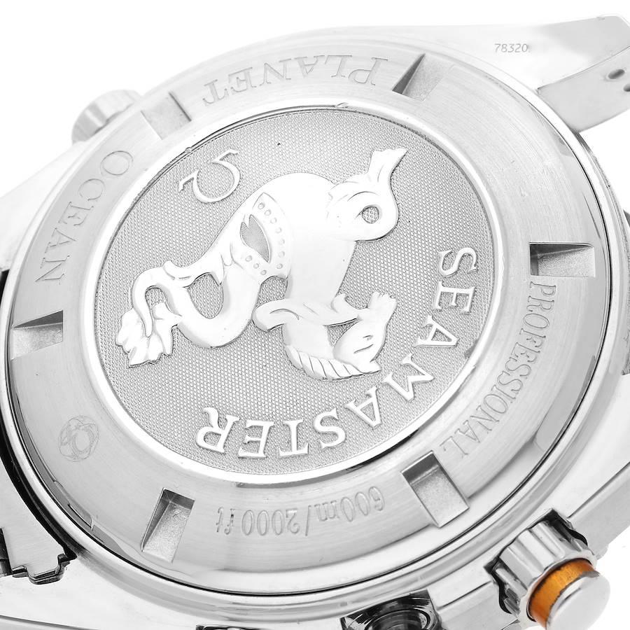 Omega Seamaster Planet Ocean XL Chrono Mens Watch 2218.50.00 Box Card 1