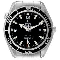 Used Omega Seamaster Planet Ocean XL Co-Axial Mens Watch 2200.50.00 Card