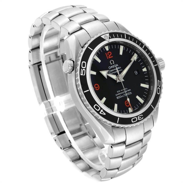 Omega Seamaster Planet Ocean XL Orange Numbers Men's Watch ...