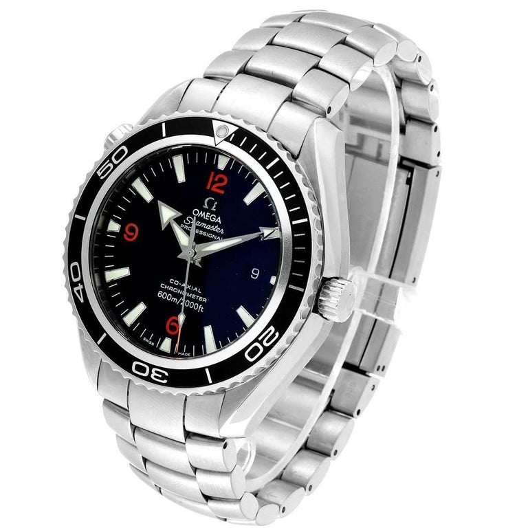 Omega Seamaster Planet Ocean XL Orange Numbers Men's Watch ...