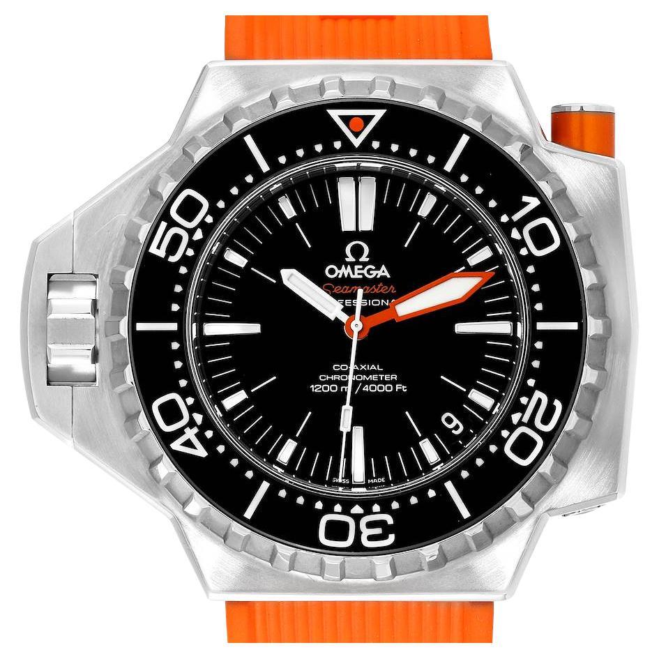 Omega Seamaster Ploprof Steel Mens Watch 224.32.55.21.01.001 Card For Sale
