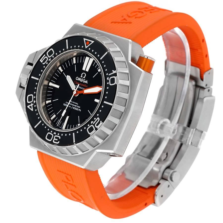 Omega Seamaster Ploprof 1200m Steel Mens Watch 224.32.55.21.01.002 In Excellent Condition In Atlanta, GA