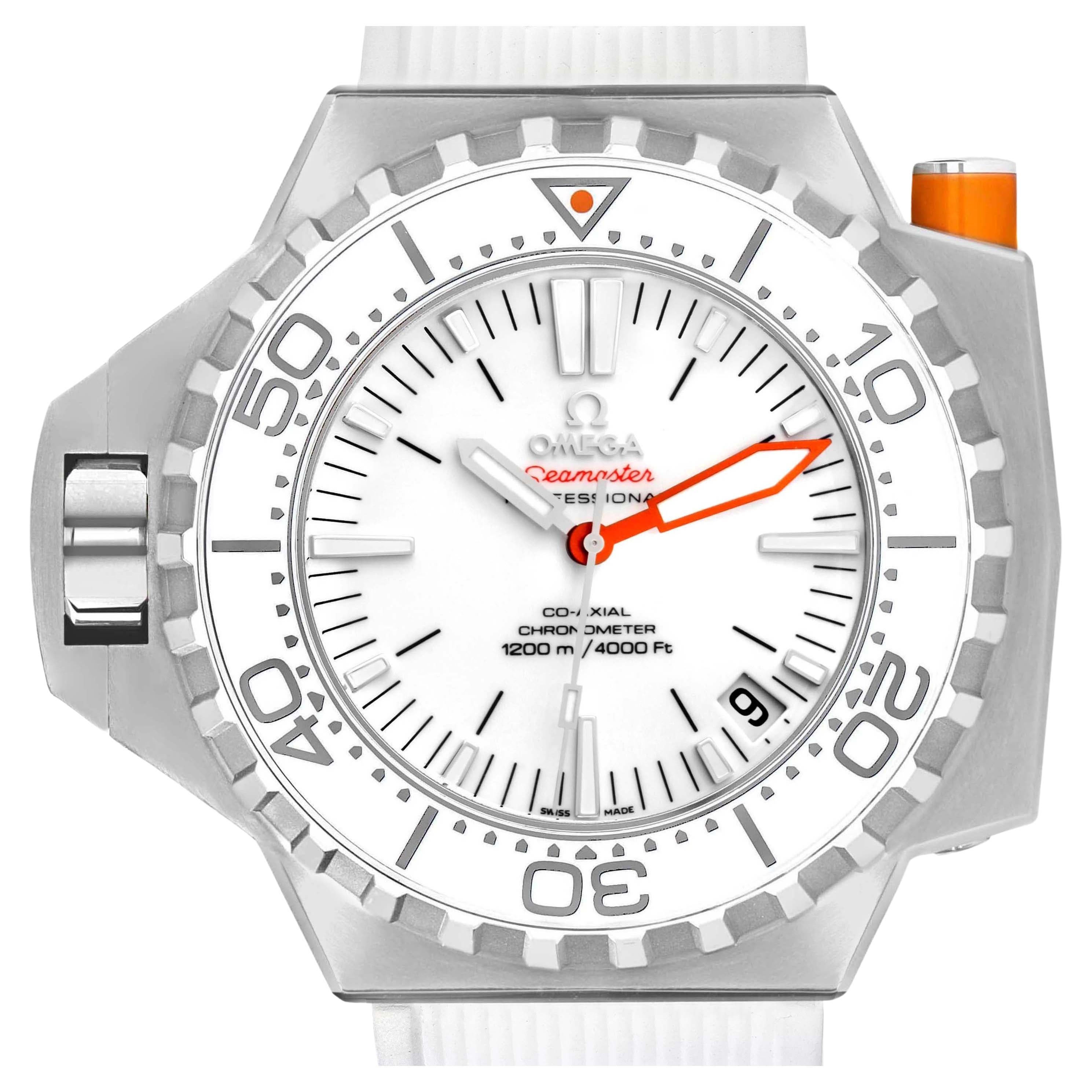 Omega Seamaster Ploprof 1200m Steel Mens Watch 224.32.55.21.04.001 Card en vente