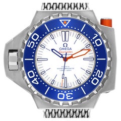 Used Omega Seamaster Ploprof Titanium Mens Watch 227.90.55.21.04.001 Unworn