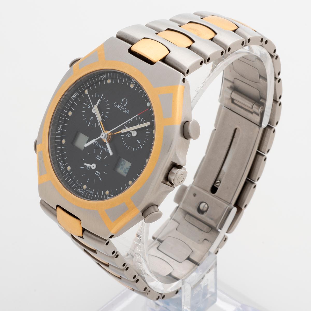 Omega Seamaster Polaris, Calgary / Seoul Olympics, 1/1000 Limited Edition, 1988 In Good Condition In Canterbury, England