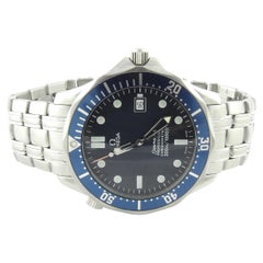 Omega Seamaster Prof 300 Automatic Watch 2531.80 Blue Wave Dial Stainless