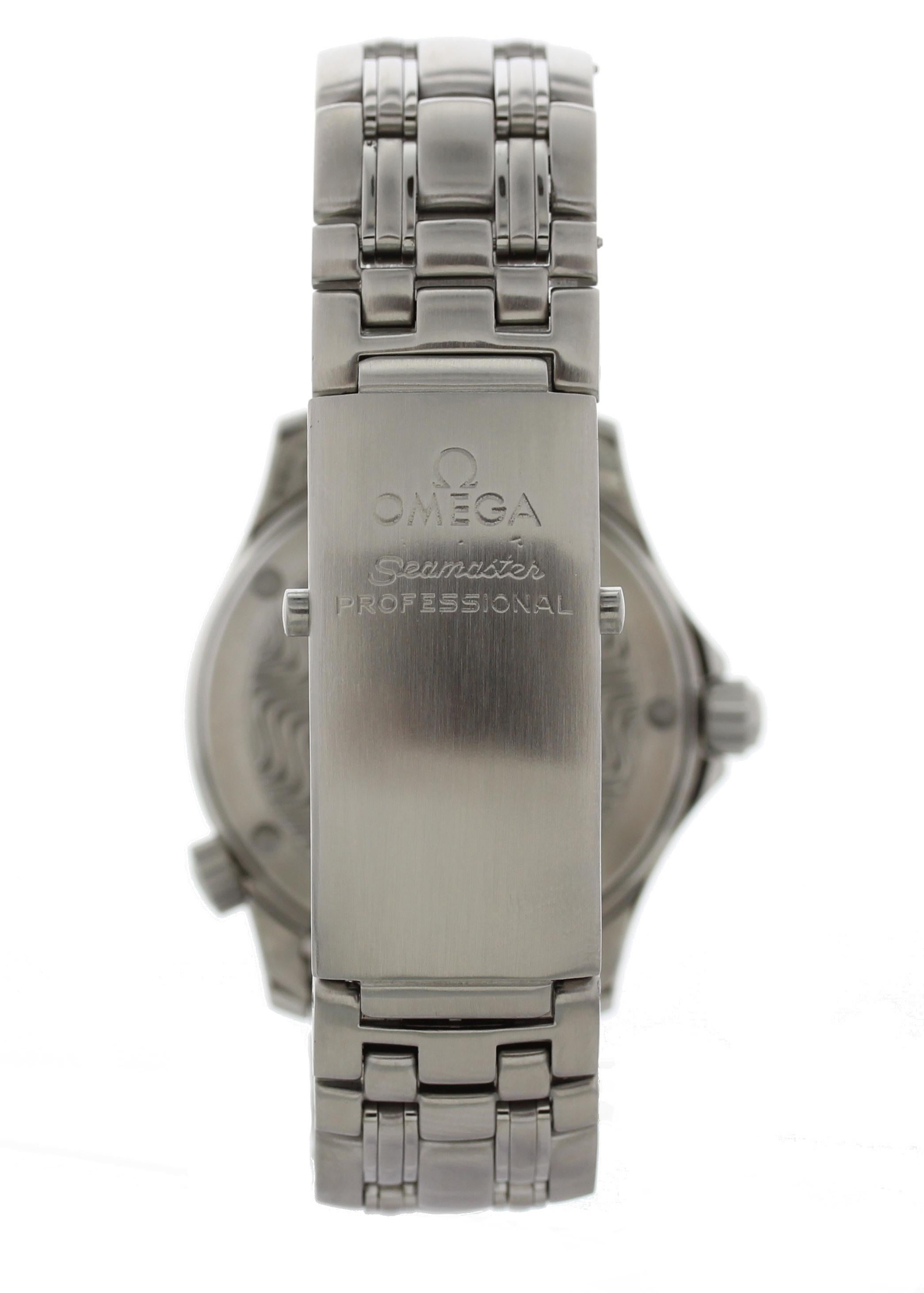 Men's Omega Seamaster Professional 1681602 Midsize Watch