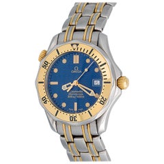 Omega Seamaster Professional 18 Karat and Yellow Gold Automatic Men's Wristwatch