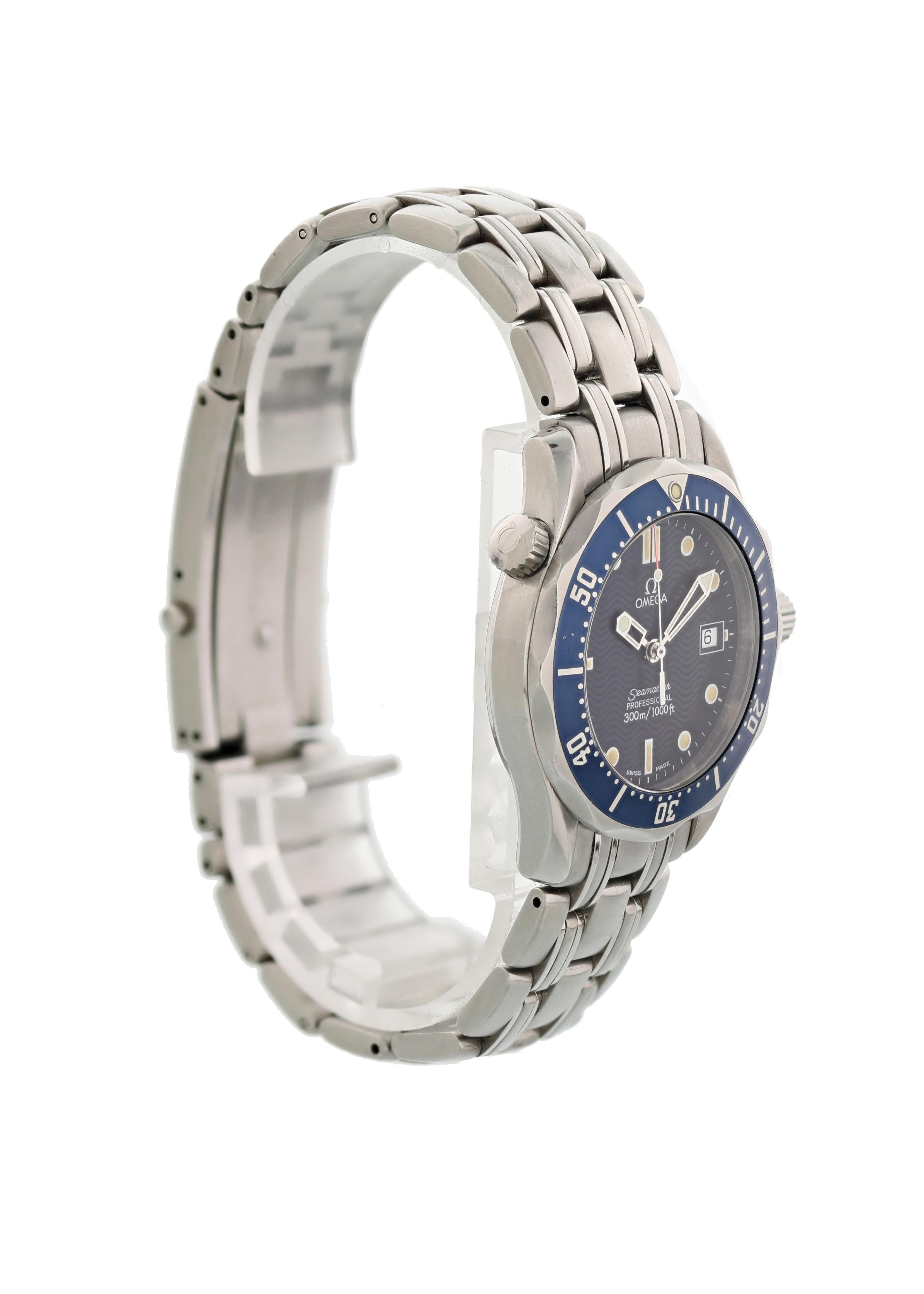 Omega Seamaster Professional 2516.80.00 Midsize Watch im Zustand „Hervorragend“ in New York, NY