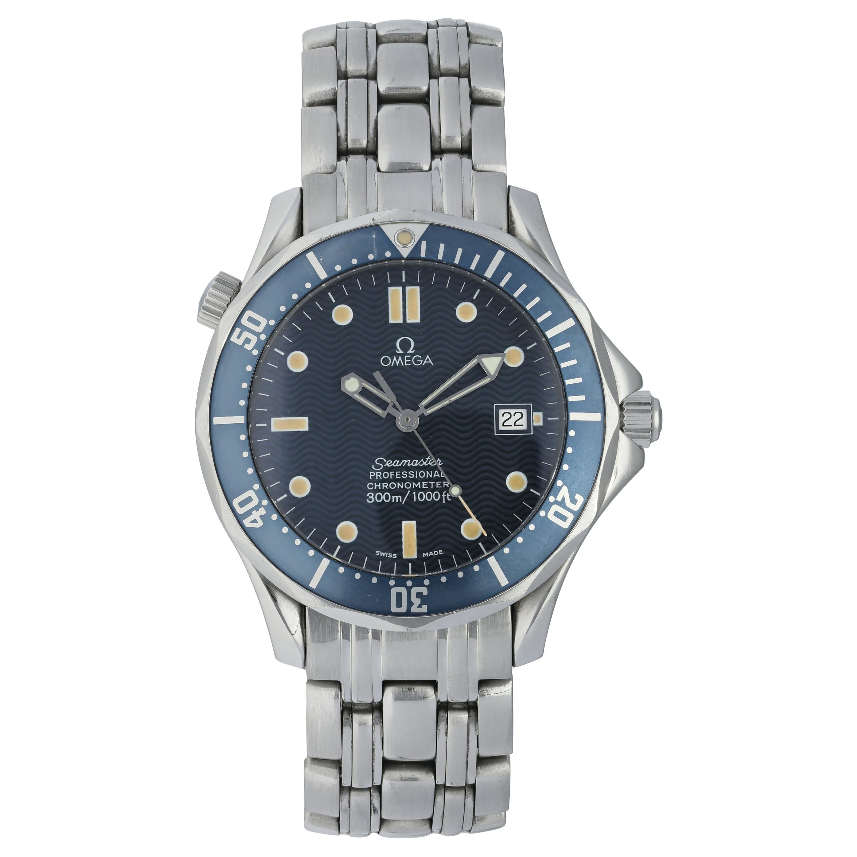 Omega Seamaster Professional 2531.80 Men's Watch For Sale