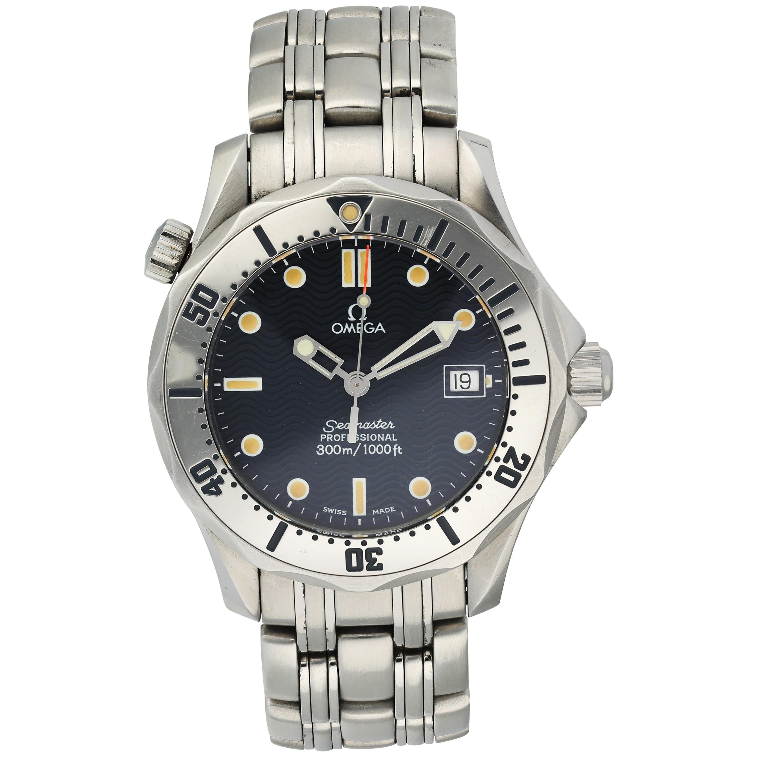 Omega Seamaster Professional 2562.80.00 Men's Watch For Sale