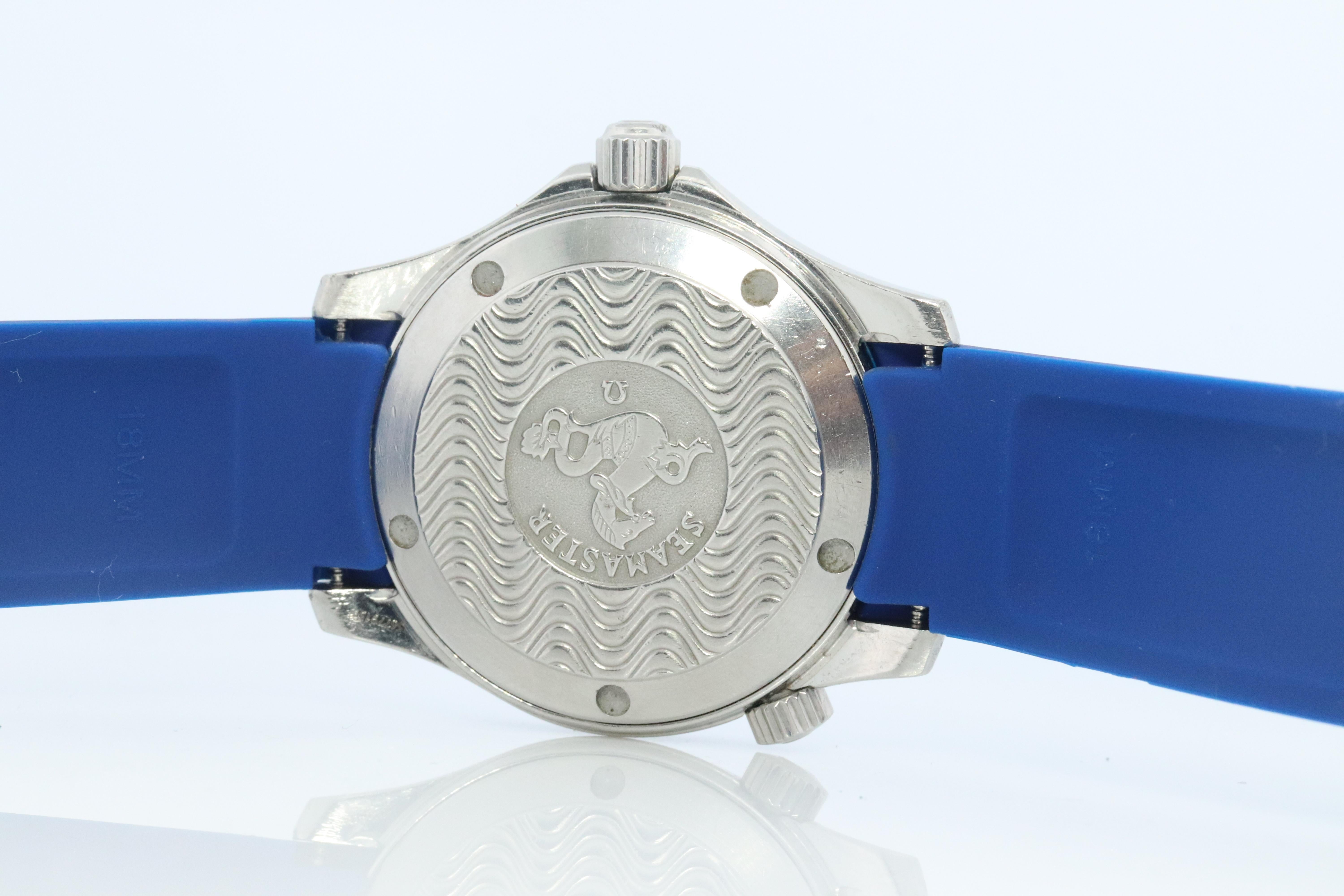 OMEGA Seamaster Professional 300m Automatik. Omega Taucheruhr für Herren. im Zustand „Gut“ in Port Charlotte, FL