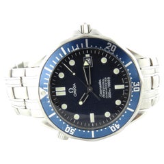 Omega Seamaster Professional 300m Men's Watch Blue Dial Bezel 2531.80