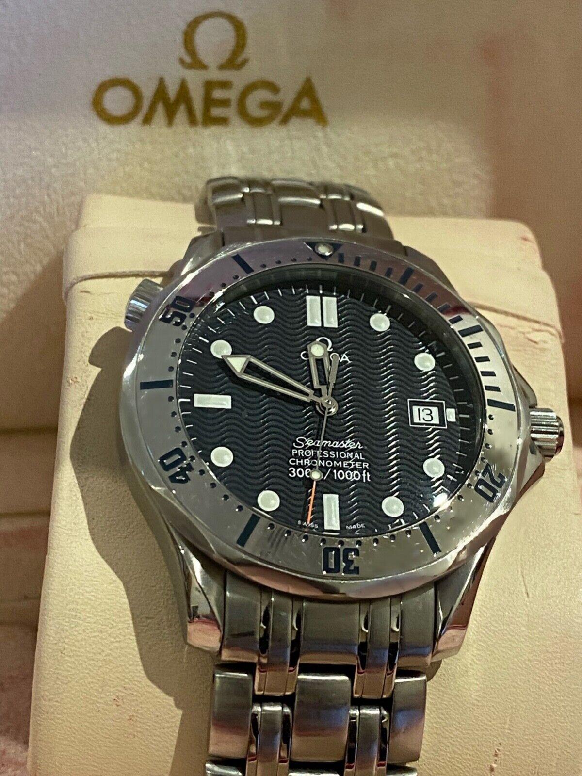Omega Seamaster Professional 300m Ref 2532800 James Bond cal 112 41mm Uhr. im Zustand „Hervorragend“ im Angebot in MELBOURNE, AU