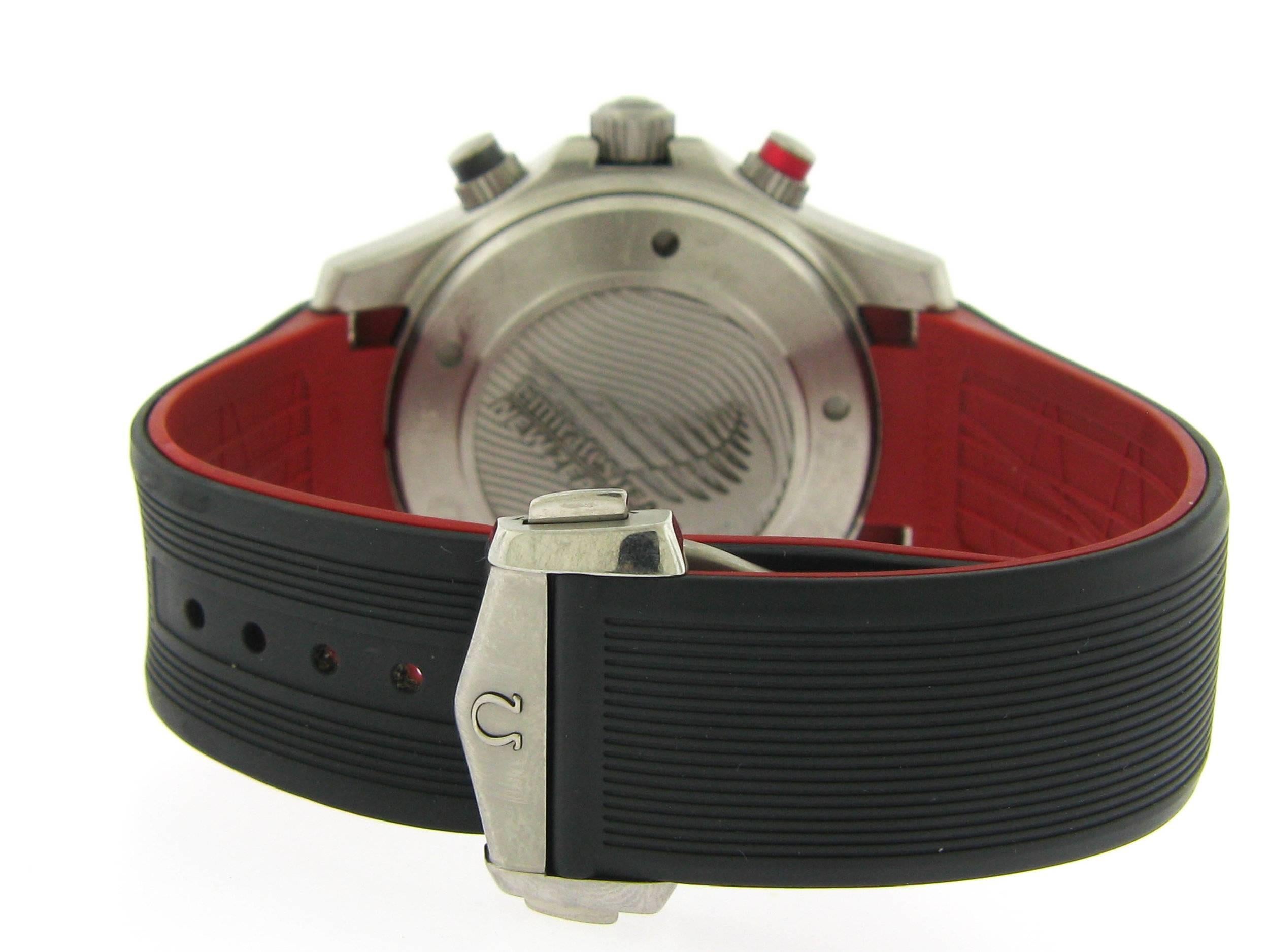 Modern Omega Titanium Seamaster Professional Diver Chronograph Self-Winding Wristwatch